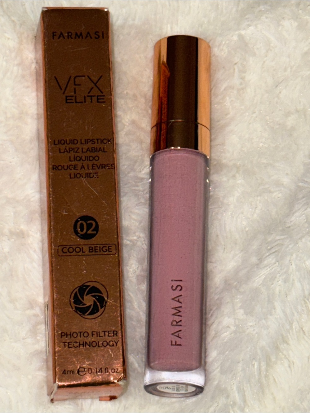 Farmasi VFX Elite Liquid Lipstick - Cool Beige